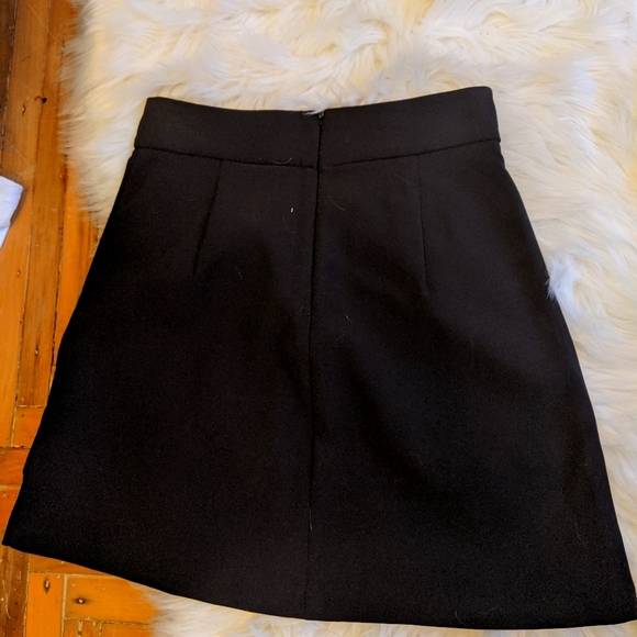 Zara Black Mini skirt - Picture 4 of 4